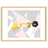 Gold Splatter #society6 #decor #buyart thumbnail