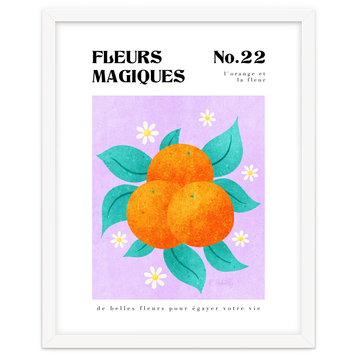 Magical Flowers No.22 Orange Bossom