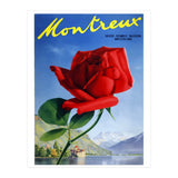 Red Rose on Montreux, Switzerland (Print Only) thumbnail