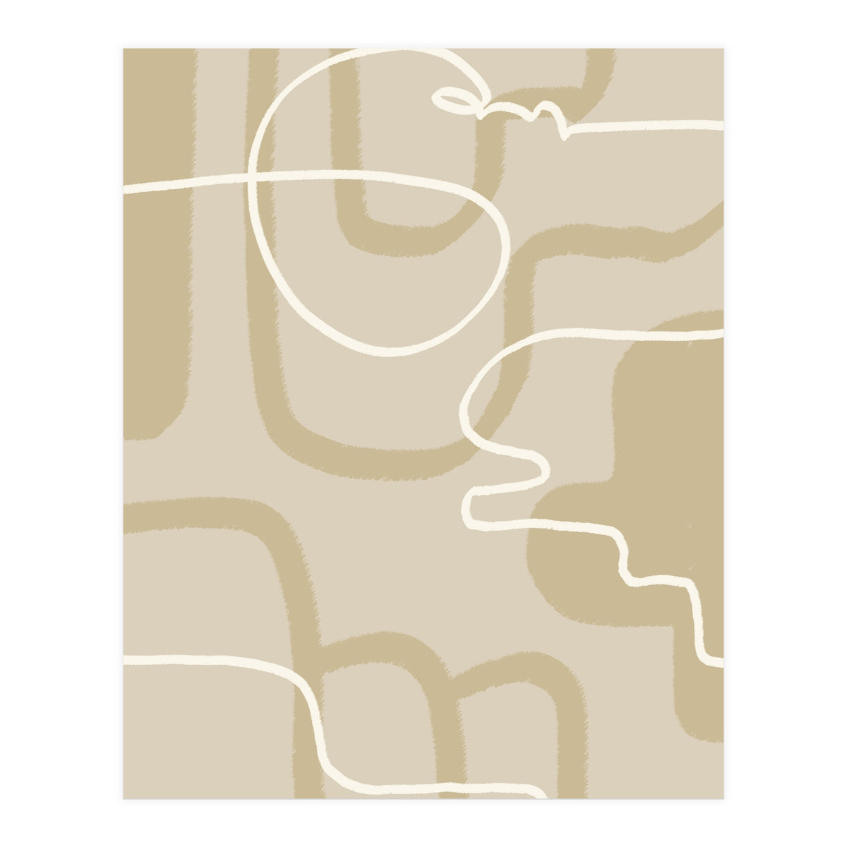 Interwoven Lines (Print Only)