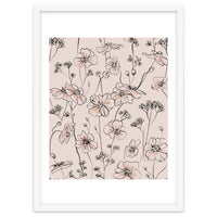 Wild Roses Floral Pattern