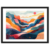 Abstract Mountain Landscape Art thumbnail