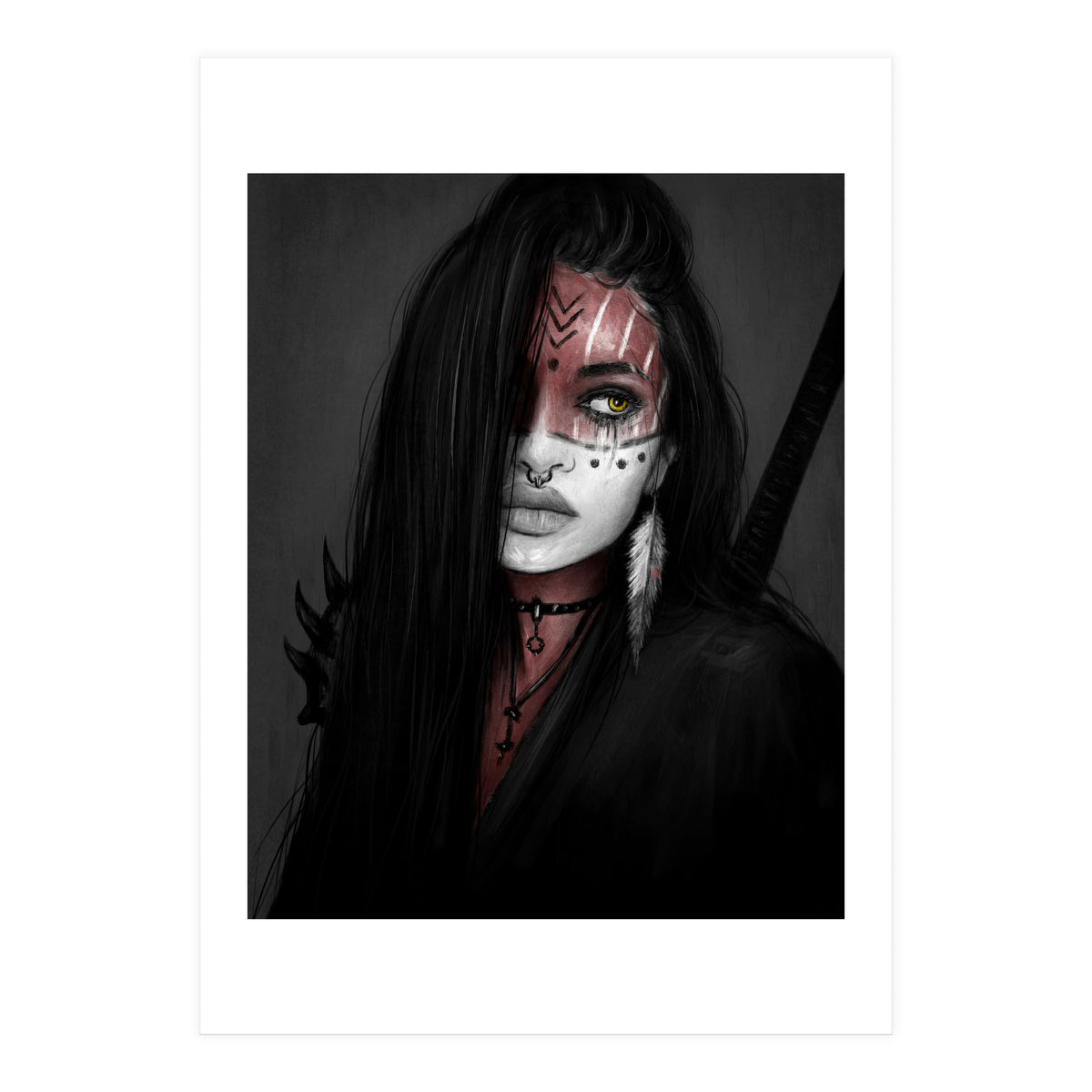 Dressed In Black (Print Only)