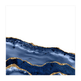 Navy & Gold Agate Texture 20  (Print Only) thumbnail