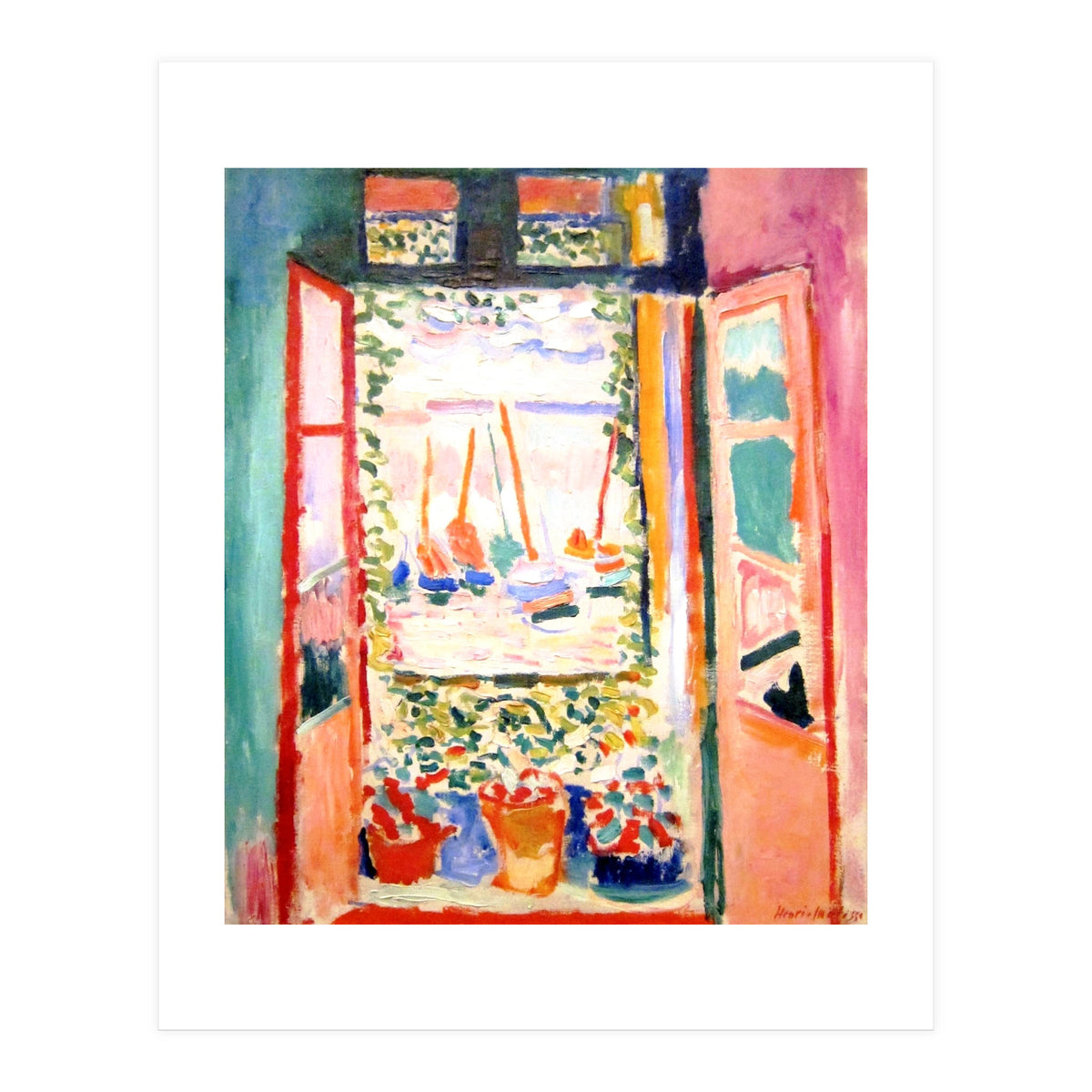 Open Window, Collioure – Henri Matisse (1905) (Print Only)