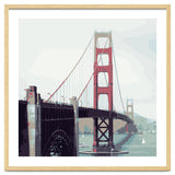 Golden Gate Watercolor Art thumbnail