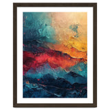 Abstract Textured Mountain Landscape thumbnail
