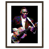 Howlin Wolf American Blues Guitarist Colorful thumbnail