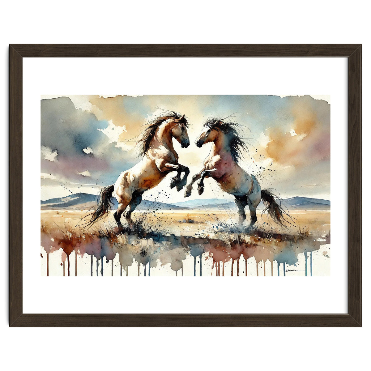 Rearing Horses