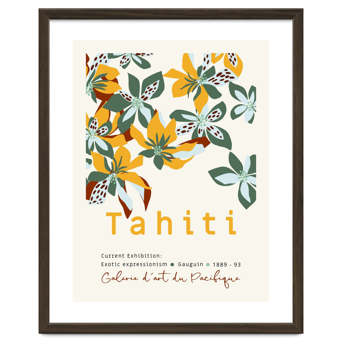 Exotic expressionism Gauguin Tahiti