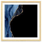 Navy & Gold Agate Texture 09 thumbnail