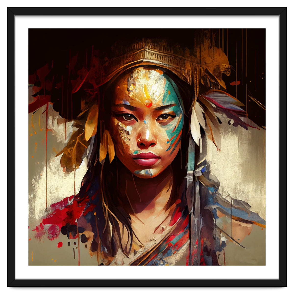 Powerful Asian Warrior Woman #3