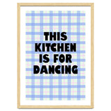 This Kitchen Is For Dancing, Fun Quote Print for Happy Cooking Home Decor thumbnail