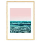 Ocean Love | Sea Beach Sand Waves Photography | Blush Nature Scenic Travel Island Digital thumbnail
