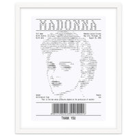 Receipt Art Madonna