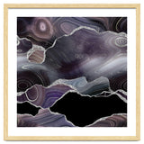 Black & Silver Glitter Agate Texture 01 thumbnail