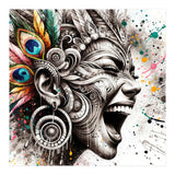 Carnival Scream Portrait (Print Only) thumbnail