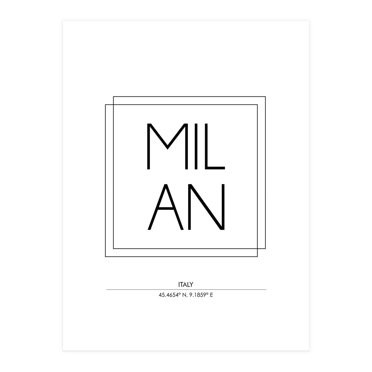 Milan (Print Only)