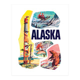 Alaska, Tourist Attractions (Print Only) thumbnail