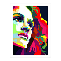 Julia Roberts Movie Actress Pop Art WPAP (Print Only)