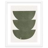 GREEN WATERCOLOR SHAPES NO.3 thumbnail