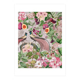 Vintage Birds Of Paradise Jungle  (Print Only) thumbnail