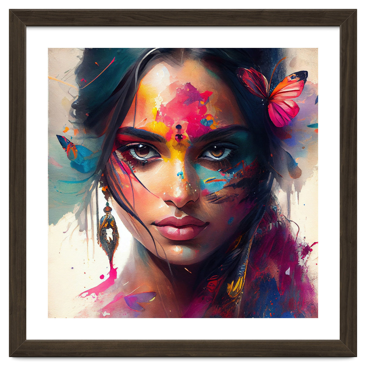 Festival Glow Hindu Portrait