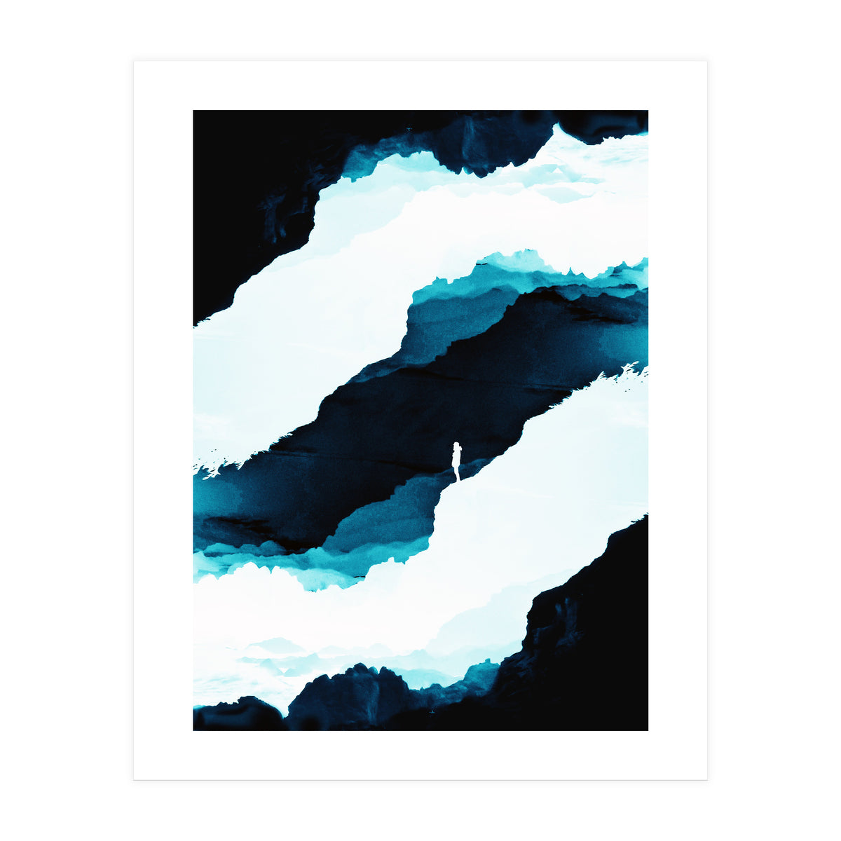 Teal Isolation (Print Only)