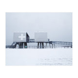 First aid house in the winter seascape (Print Only) thumbnail