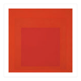 JOSEF ALBERS - HOMAGE TO THE SQUARE RED (Print Only) thumbnail