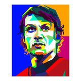 Paolo Maldini Italian Classic Football WPAP (Print Only) thumbnail
