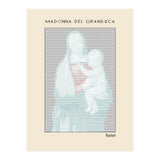 Madonna del Granduca (1505) – Raphael (ascii art)  (Print Only) thumbnail