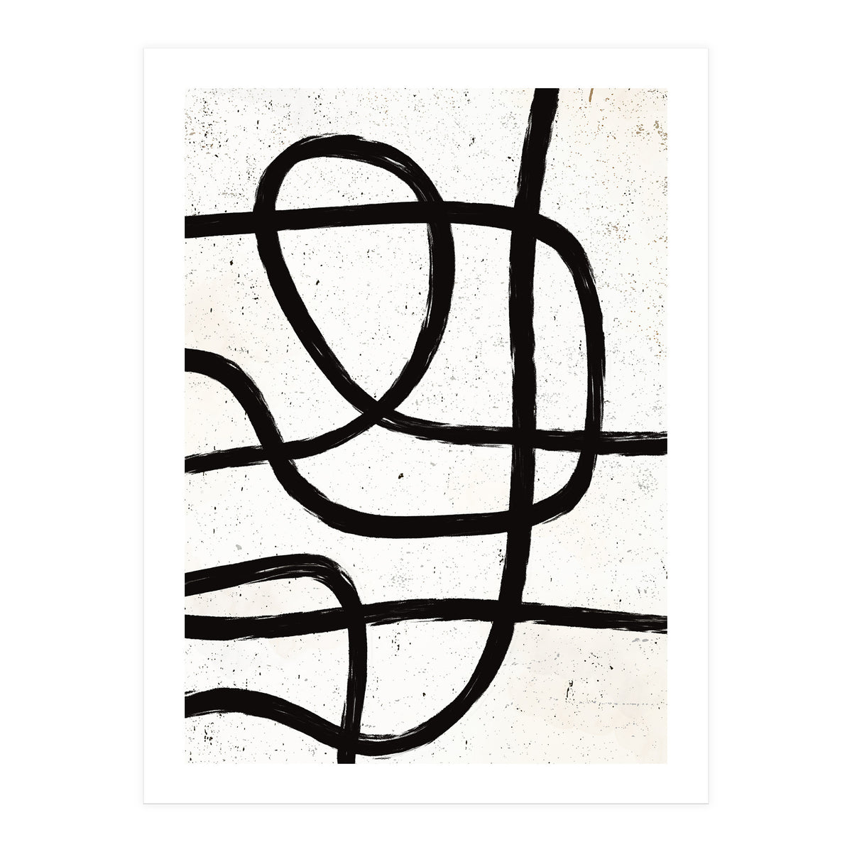 Nordic Scandinavian Marker Ink Line II (Print Only)