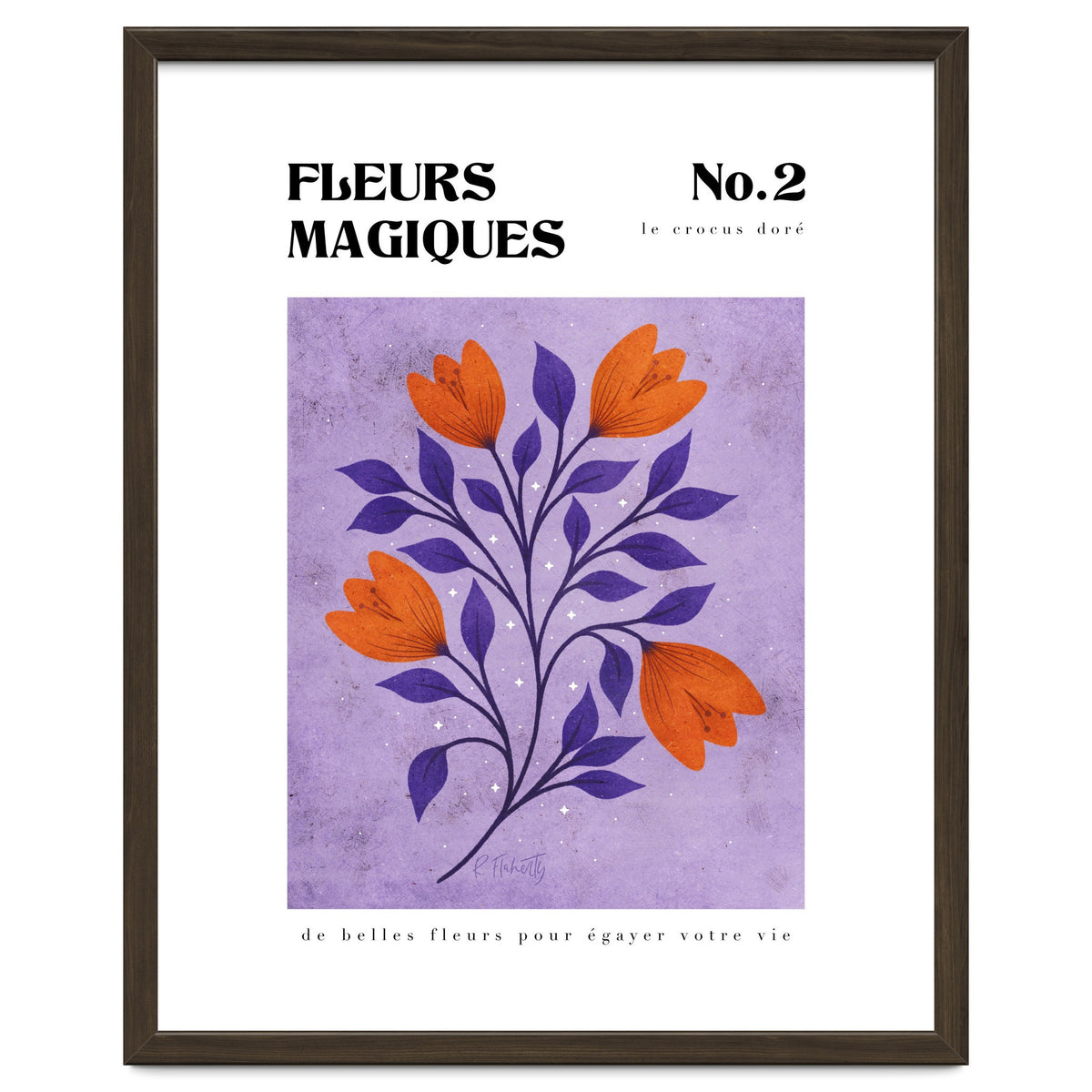 Magical Flowers No.2 Golden Crocus