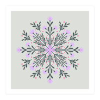 Spring Flowers Mandala (Print Only)