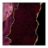 Burgundy & Gold Agate Texture 15  (Print Only) thumbnail