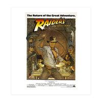 RAIDERS OF THE LOST ARK (1981), directed by STEVEN SPIELBERG. (Print Only)