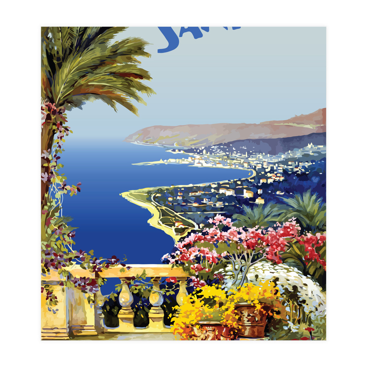 Sanremo Riviera, Italy (Print Only)