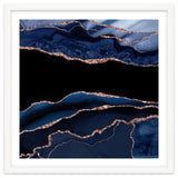 Navy & Rose Gold Agate Texture 11 thumbnail