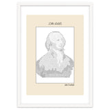 John Adams – John Trumbull (ascii Art) thumbnail