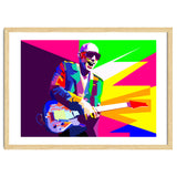 Joe Satriani Rock Guitar Instrumental Pop Art WPAP thumbnail