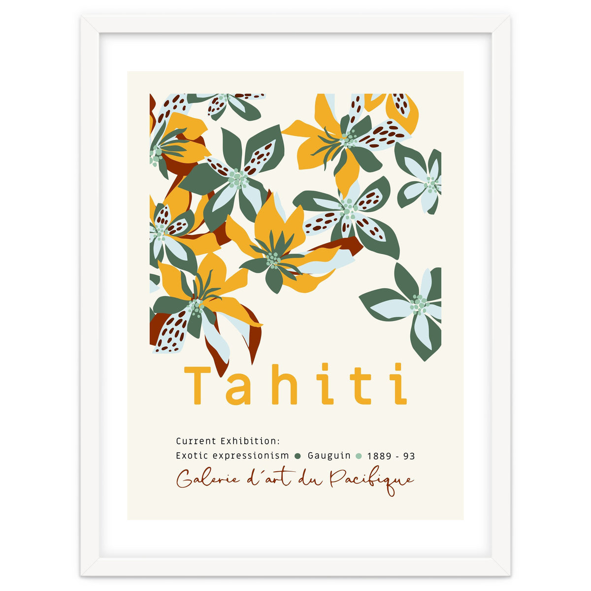 Exotic expressionism Gauguin Tahiti