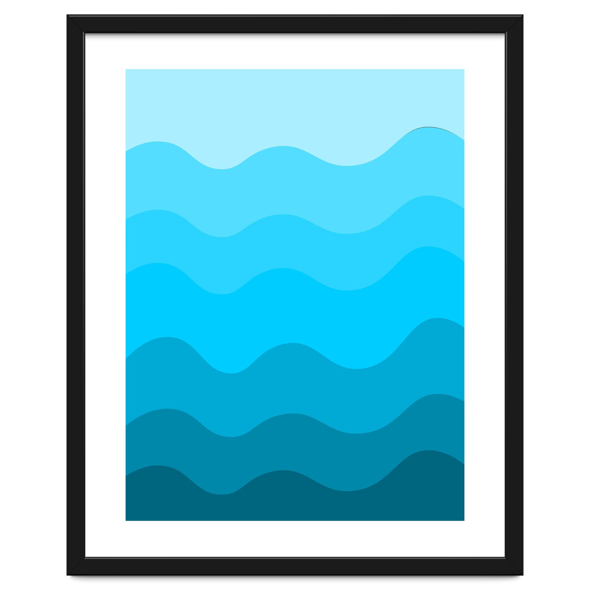 Blue gradient design