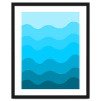 Blue gradient design