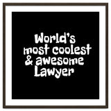 World's most coolest and awesome lawyer thumbnail