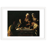 Caravaggio / 'Supper at Emmaus', 1606, Oil on canvas, 141 x 175 cm. JESUS. CRISTO RESUCITADO. thumbnail