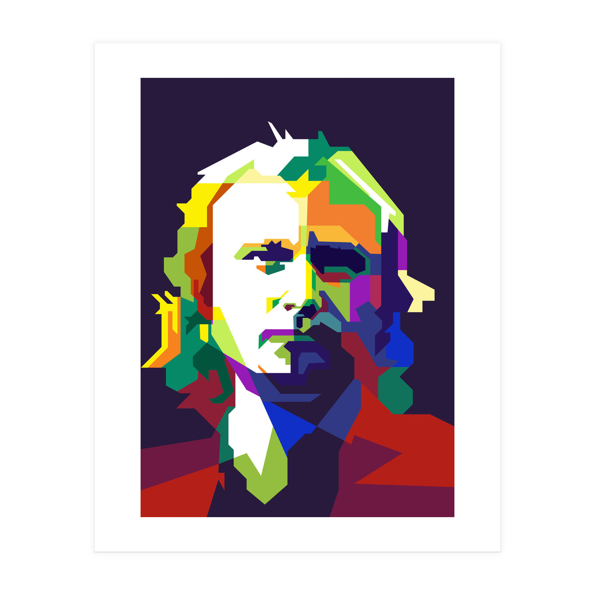 Phil Collins Progressive Rock WPAP Trending Now (Print Only)