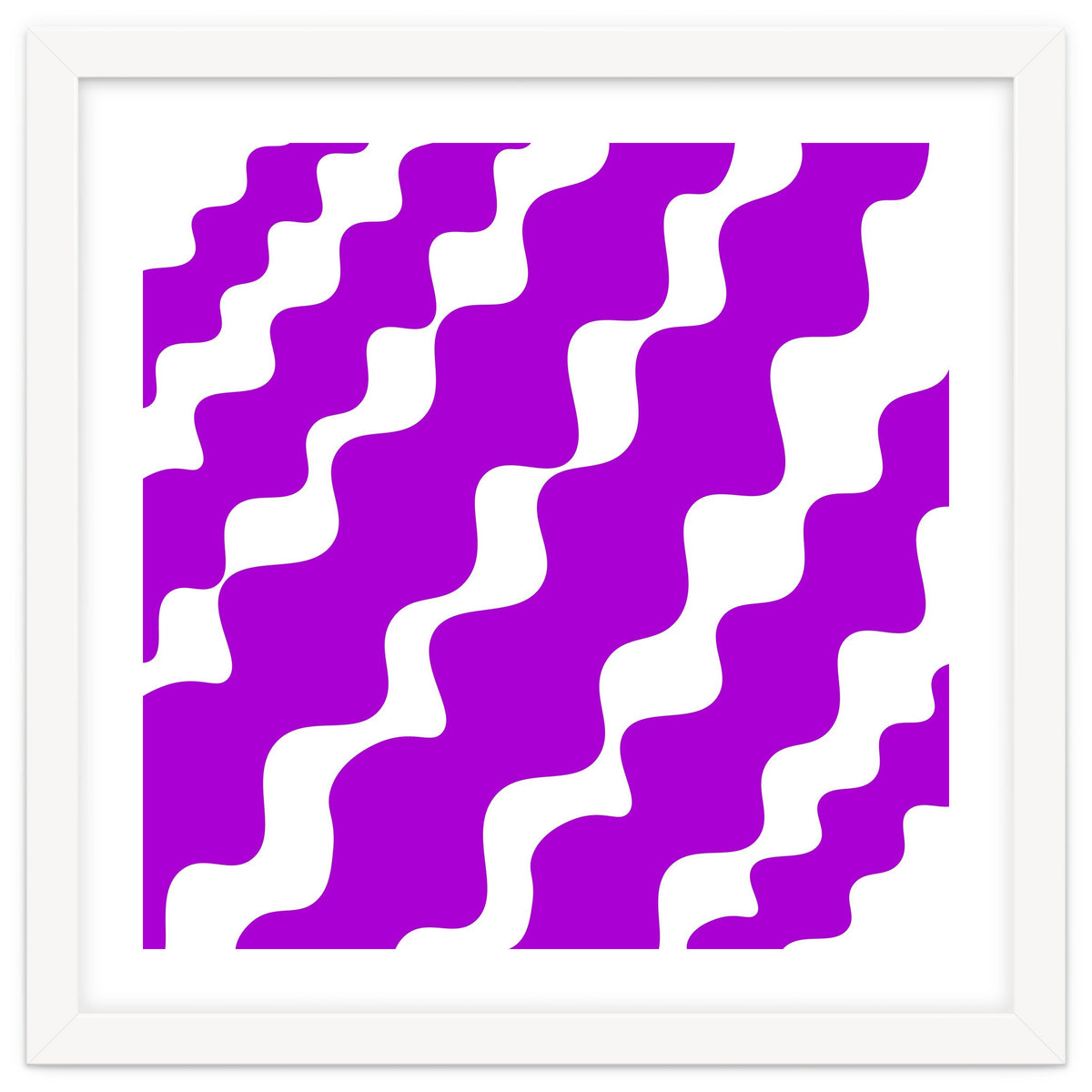 Purple Wavy Pattern