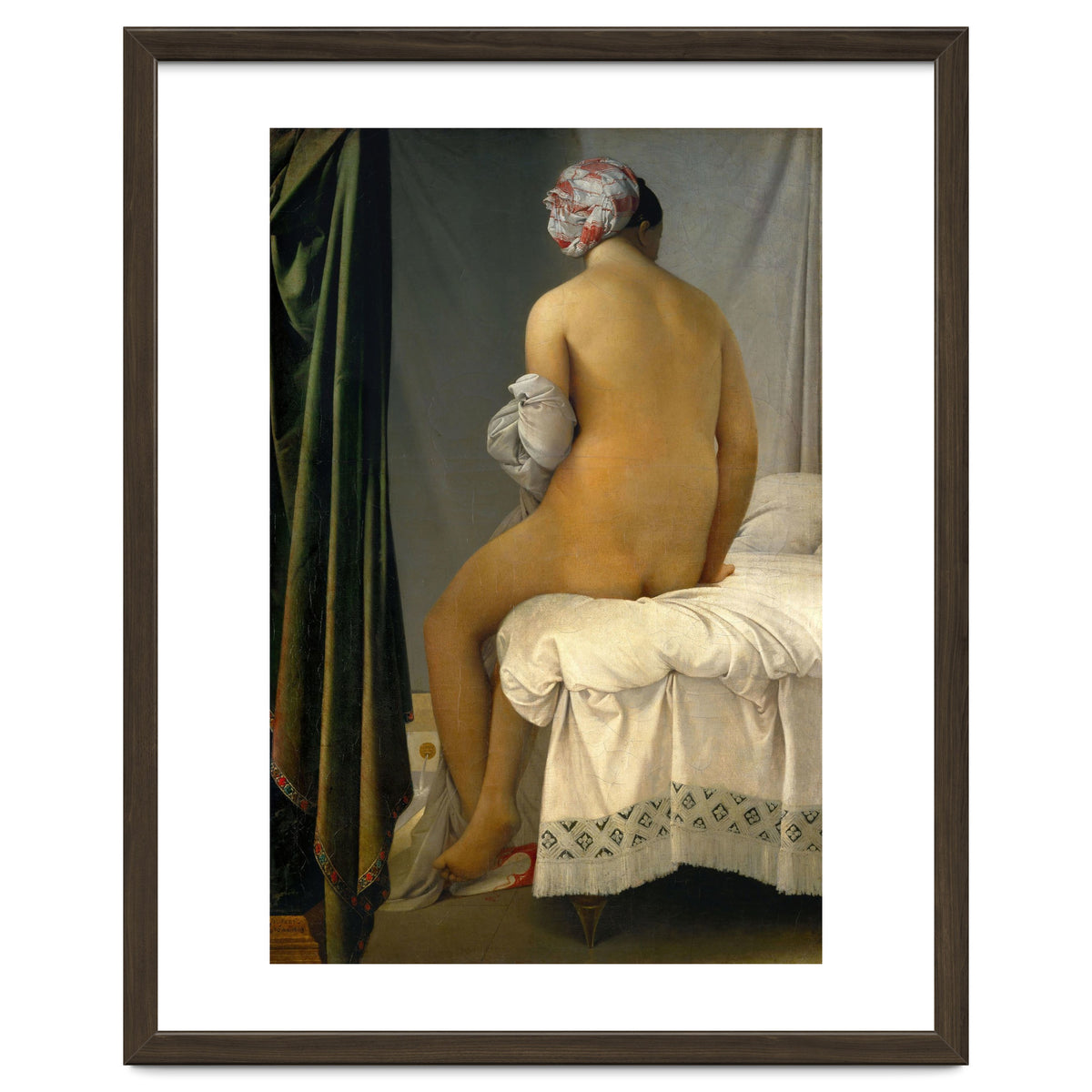 Jean Auguste Dominique Ingres / 'The Valpinçon Bather', 1806, Oil on canvas, 146 × 97,5 cm, RF 259.