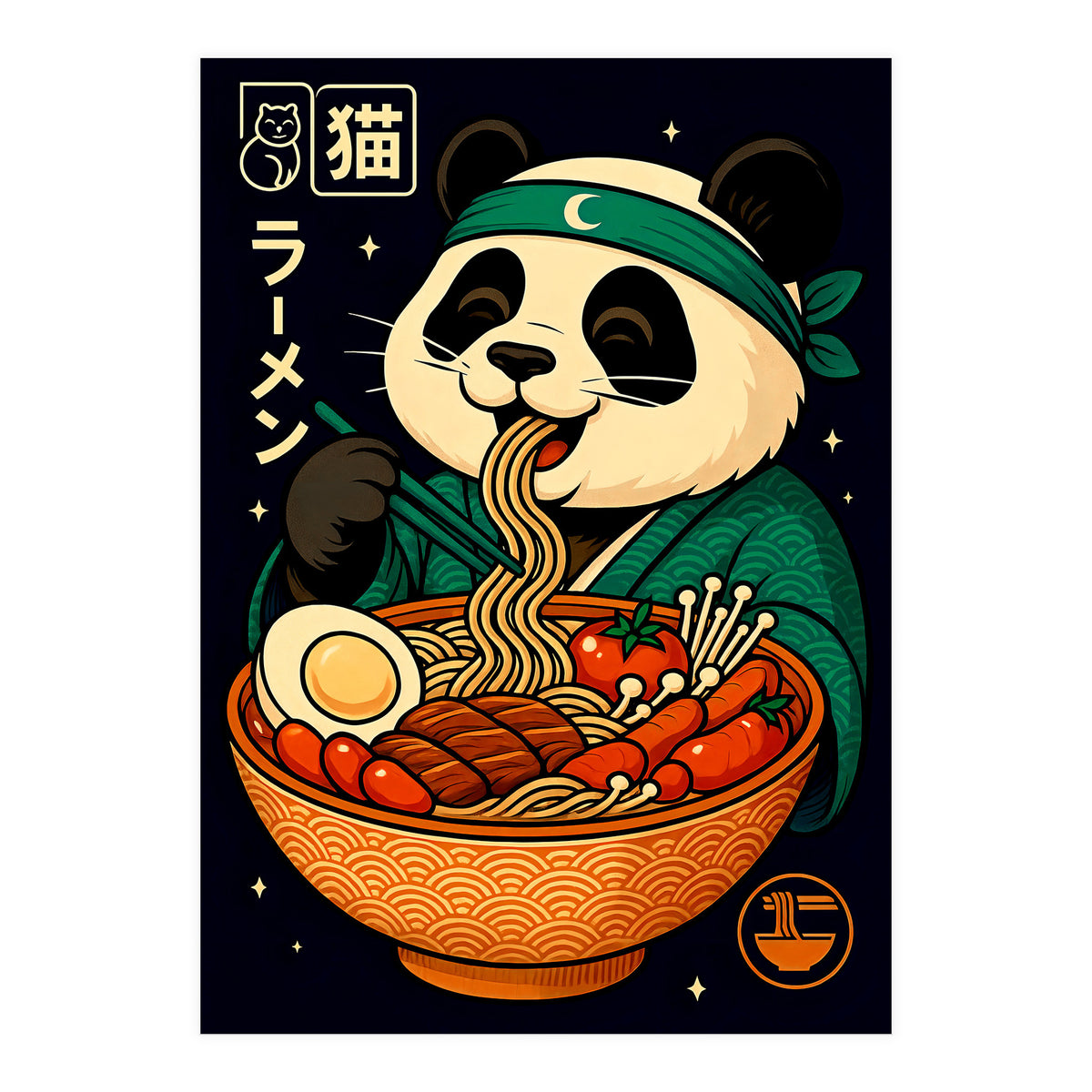 Ramen Panda (Print Only)